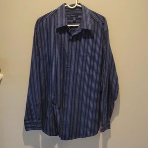 Van Heusen- Studio Mens Lomg sleeve casual dress shirt